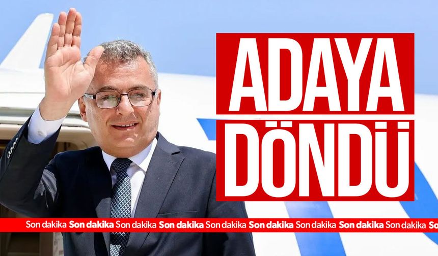 Erhürman New York temaslarını tamamlayarak adaya döndü