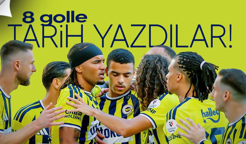 Fenerbahçe’den tarihi fark: Eyüpspor’u 8-0 mağlup etti