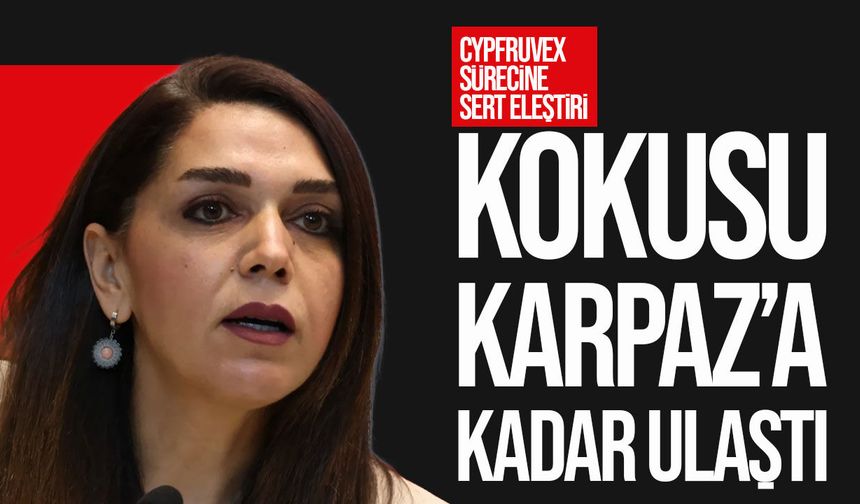 Fide Kürşat’tan Cypfruvex eleştirisi: “Sürecin kokusu Karpaz’a kadar ulaştı”
