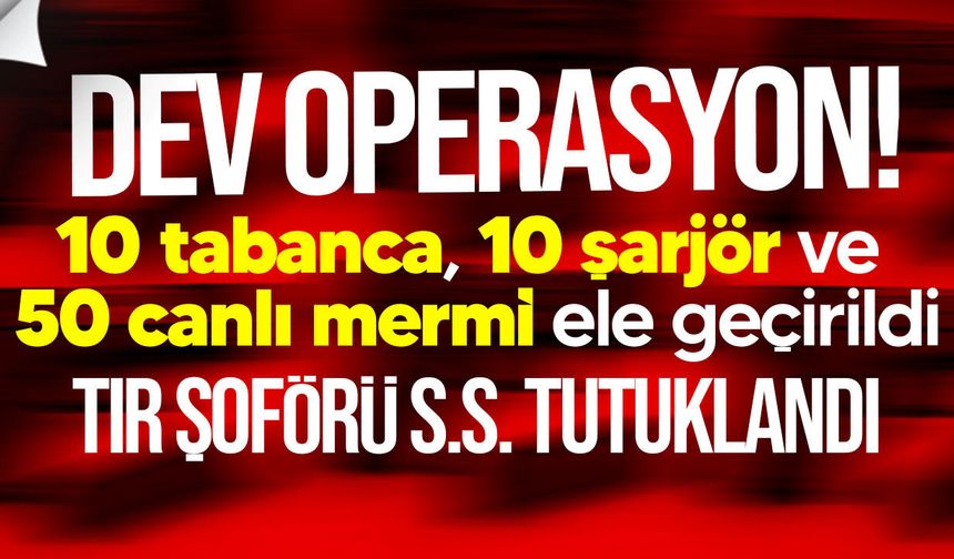 Gazimağusa Limanı’nda “Çelik Hat Operasyonu"