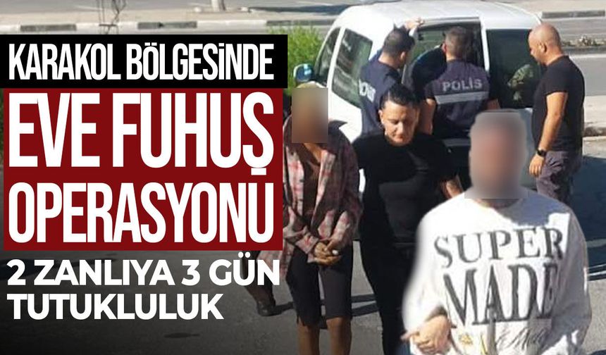 Gazimağusa’da fuhuşa teşvik iddiası: 2 zanlıya 3 gün tutukluluk