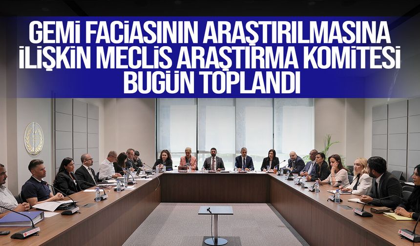 Gemi faciası Meclis gündeminde: Araştırma Komitesi davetlileri dinledi