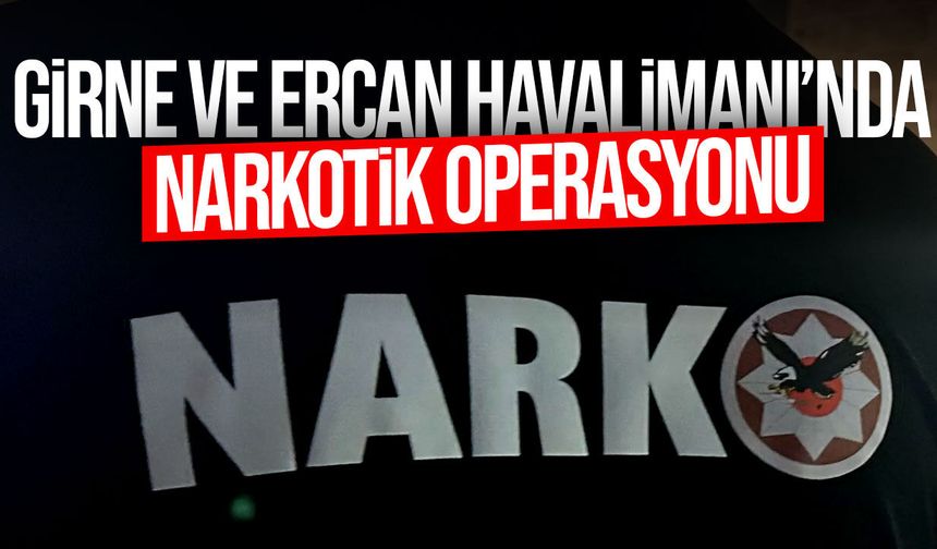 Girne ve Ercan’da narkotik operasyonu: 3 kişi tutuklandı