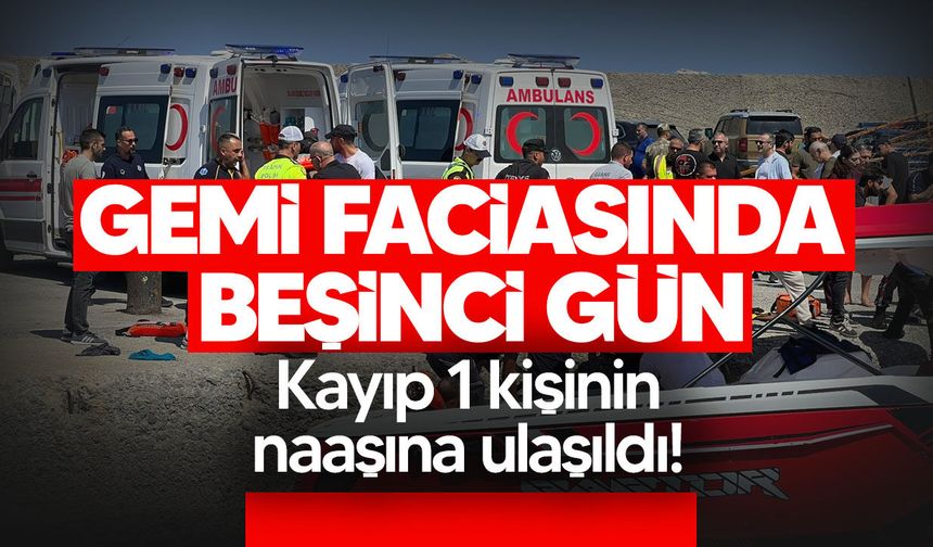 Girne’deki gemi faciasında 5’inci gün