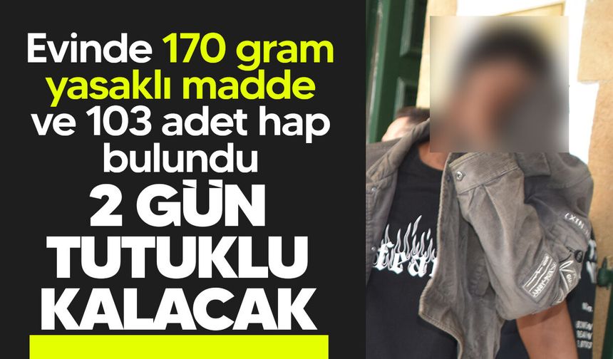 Göçmenköy’de yasaklı madde operasyonu: E.E.E. 2 gün tutuklu kalacak