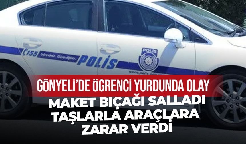 Gönyeli’de öğrenci yurdunda maket bıçaklı olay: 25 yaşındaki şahıs tutuklandı