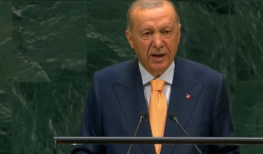 Erdoğan BM kürsüsünde: “Özgür ve egemen Filistin devletinin sesi olacağız”
