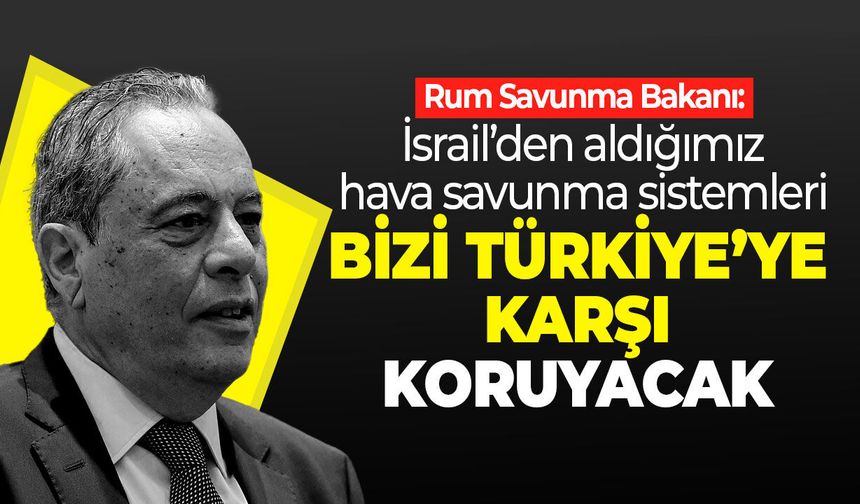 Güney Kıbrıs Savunma Bakanı: "Ortak tehdit Türkiye"