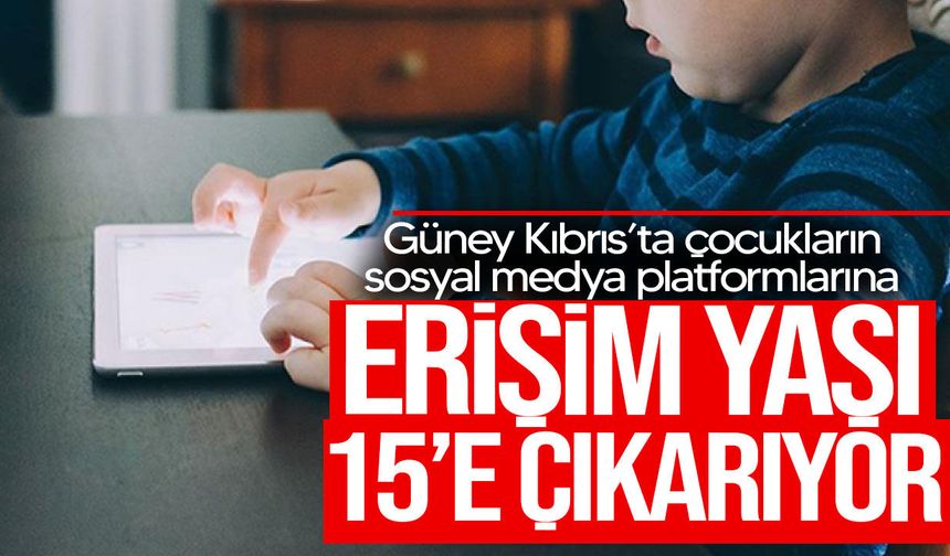 Güney Kıbrıs’ta çocukların sosyal medya platformlarına erişim yaşı 15’e çıkarıyor