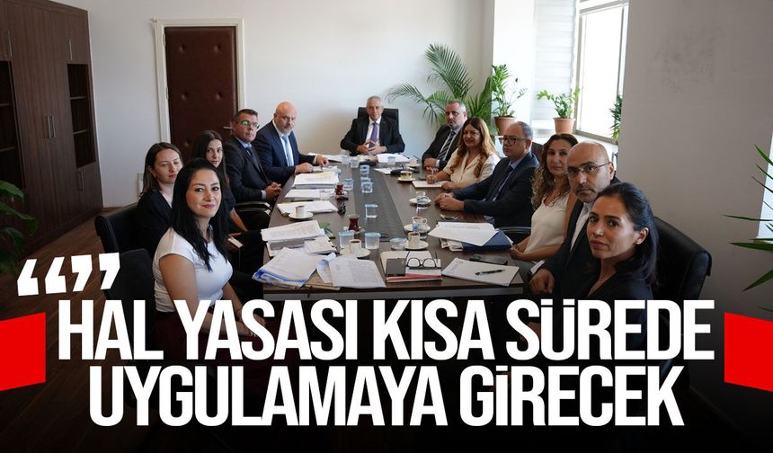 Hasan Taçoy: Hal Yasası kısa süre içinde uygulanacak