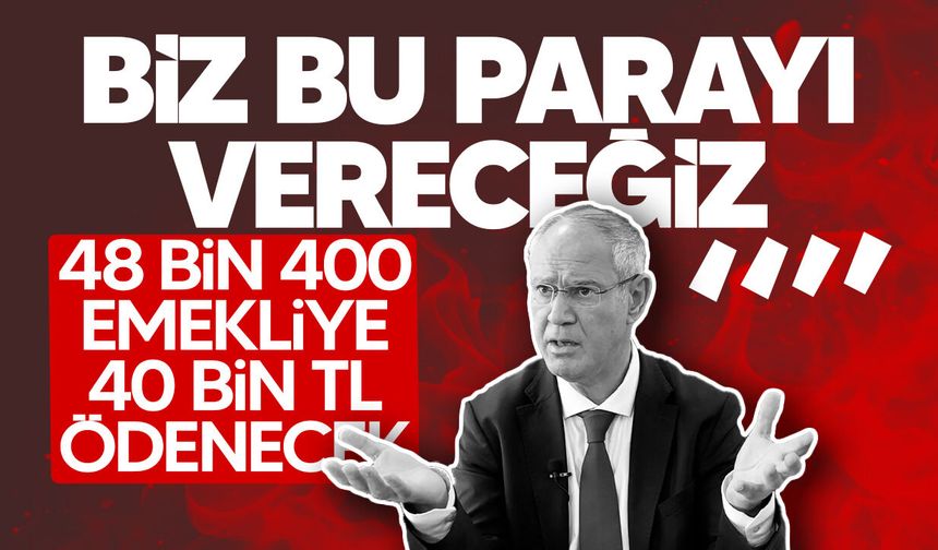Hasipoğlu:  “Biz bu parayı vereceğiz”