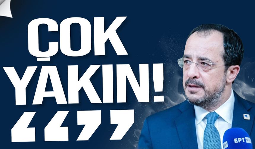Hristodulidis: GSI projesi hayata geçirilmeye çok yakın