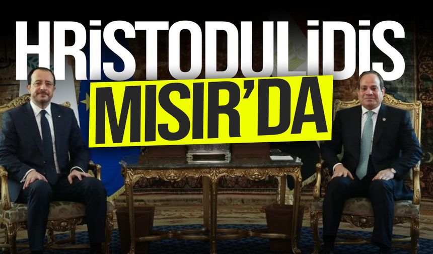 Hristodulidis ile Sisi Mısır’da görüştü: Enerji ve savunma iş birliği masada