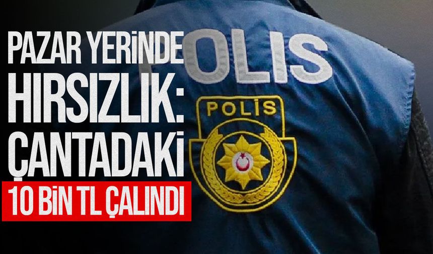 İskele Açık Pazarı’nda 10 bin TL hırsızlık: Bir kişi tutuklandı