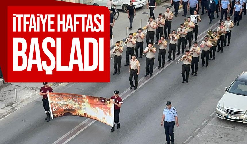 İtfaiye Haftası bugün başlıyor: Ülke genelinde etkinlikler düzenlenecek