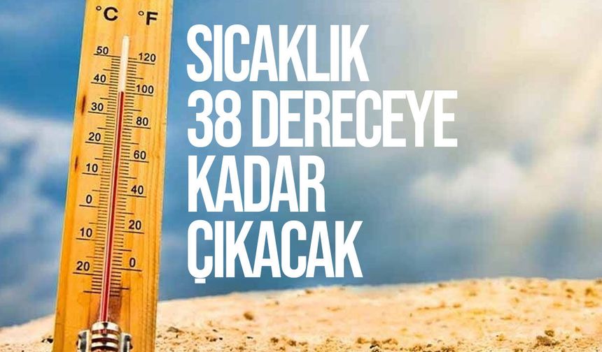 KKTC hava durumu: Sıcaklık 38 dereceye çıkacak, kuvvetli rüzgâr geliyor
