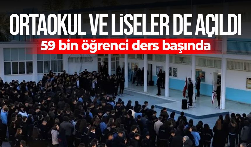 KKTC’de 2026-2027 eğitim yılı başladı: 59 bin öğrenci ders başında