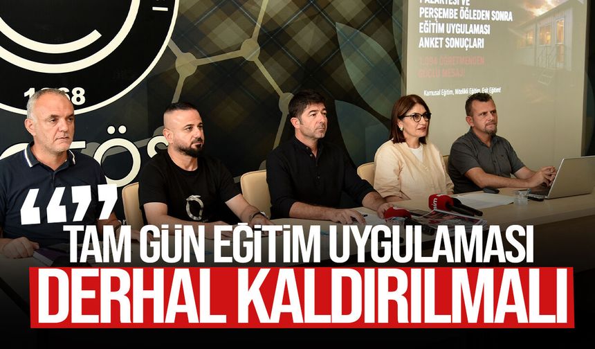 KTOEÖS: “Sorunlar büyüdü, çözüm üretilmedi”