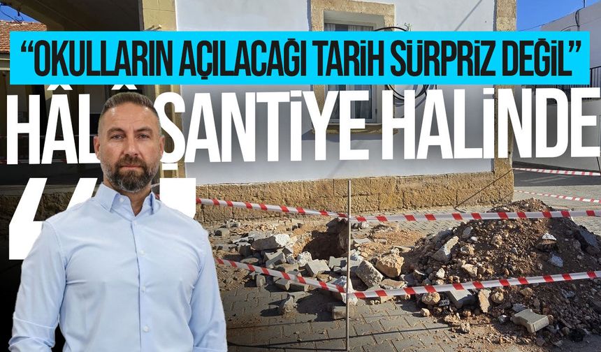 KTÖS’ten 14 Eylül uyarısı: Okullardaki çalışmalar tamamlanmalı
