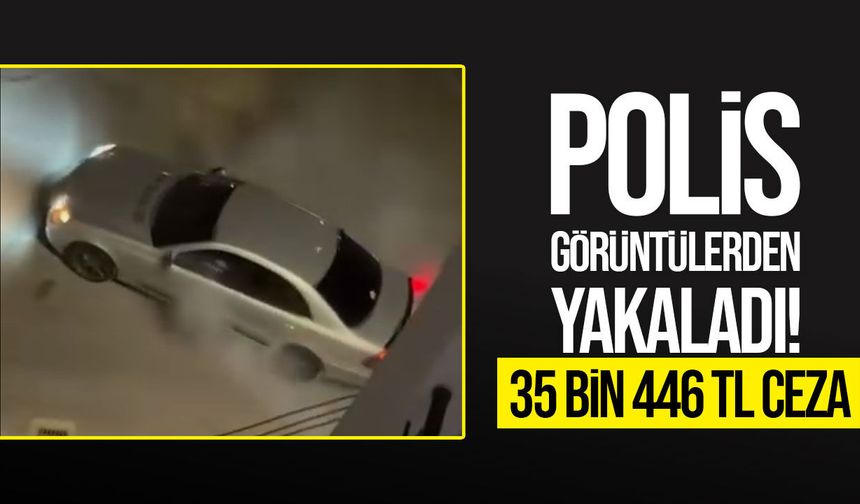 Küçük Kaymaklı’da tehlikeli sürüşe 35 bin 446 TL ceza