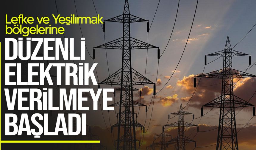 Lefke ve Yeşilırmak’ta elektrik sorunu giderildi: Alternatif hat devreye alındı