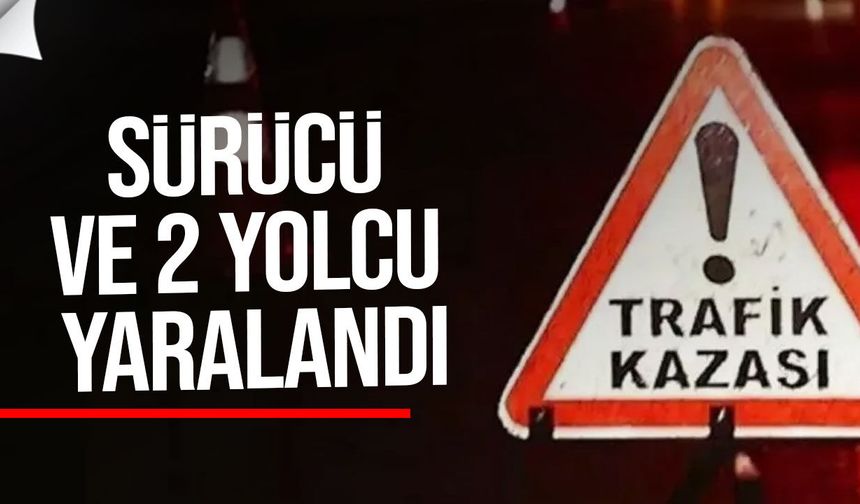 Lefkoşa-Girne anayolu’nda alkollü sürücü kaza yaptı: 3 yaralı