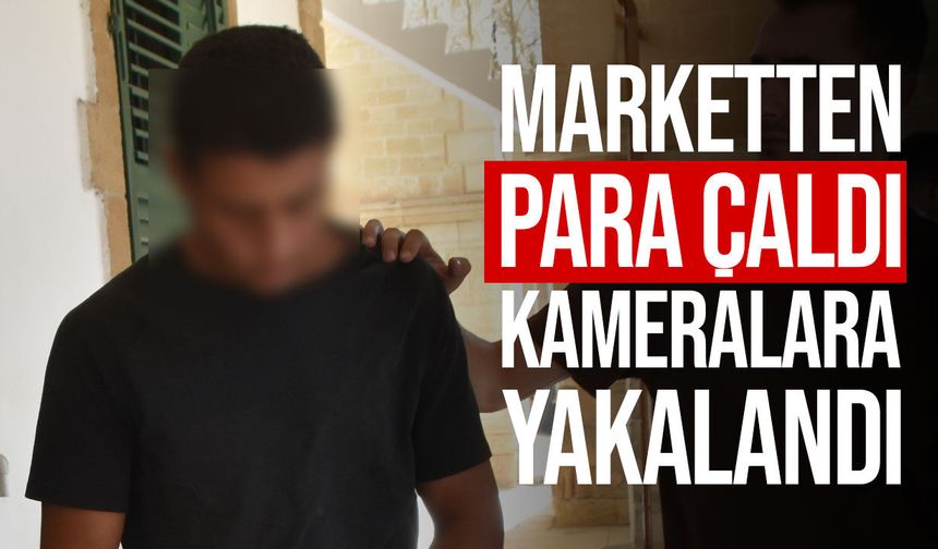 Lefkoşa’da marketten 52 bin TL çaldığı iddia edilen zanlı cezaevine gönderildi
