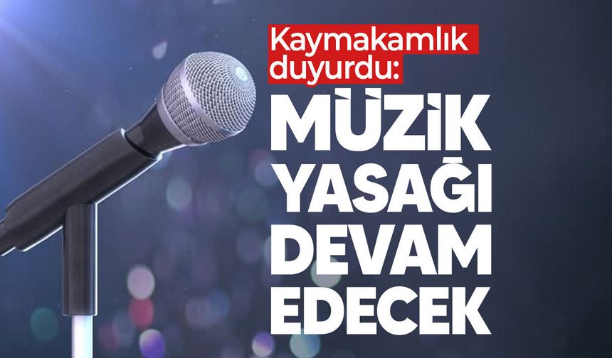 Lefkoşa’da müzik yasağı uzatıldı: 9 Eylül’e kadar devam edecek