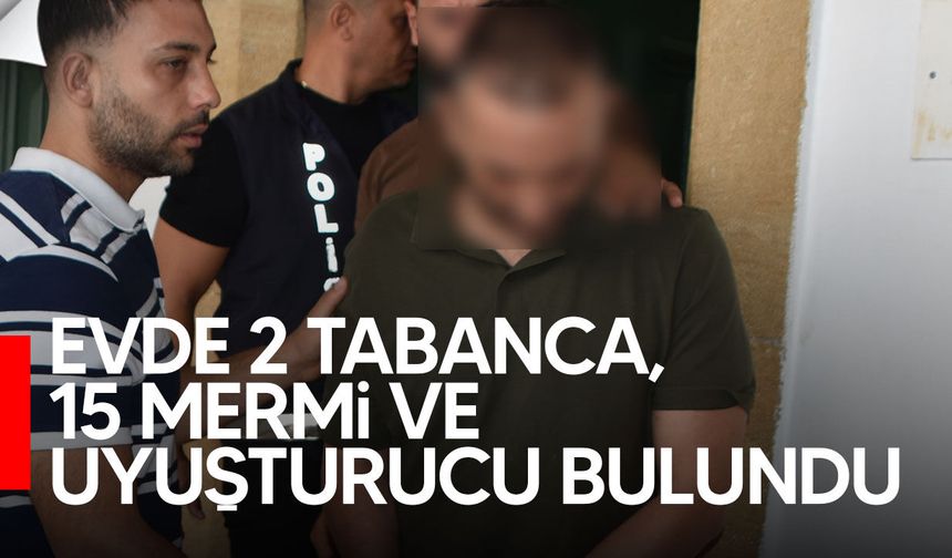 Lefkoşa’da silah ve uy*şturucu soruşturmasında 8 gün ek tutukluluk