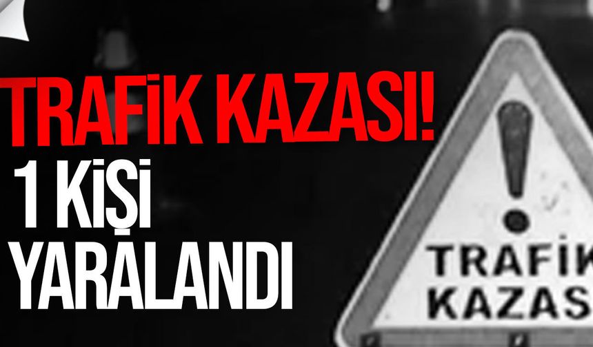 Lefkoşa’da trafik kazası: Bir sürücü yaralandı