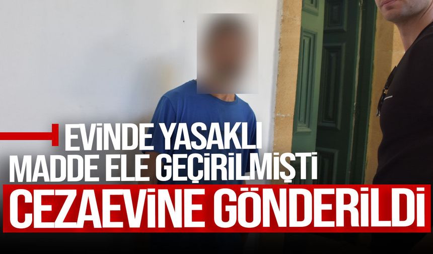 Lefkoşa’da uyuşturucu suçlarından tutuklanan G.E. cezaevine gönderildi