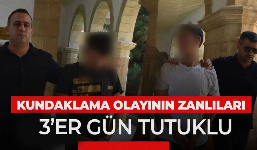 Lefkoşa’daki galeri kundaklama olayında 2 zanlıya 3 gün tutukluluk