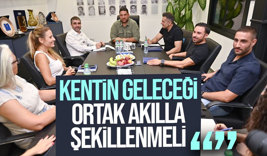Mehmet Aktunç mimar ve mühendislerle Lefkoşa’nın geleceğini konuştu
