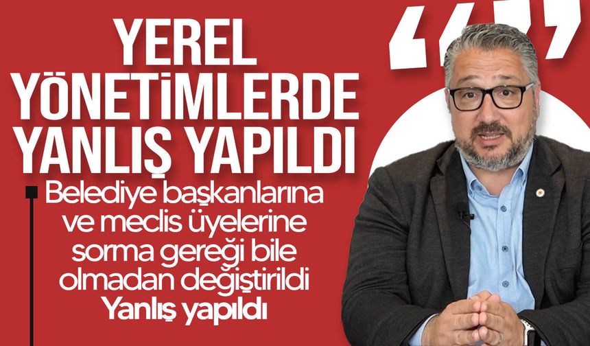 Murat Şenkul’dan karma oy kararına tepki: “Yerel yönetimlerde yanlış yapıldı”