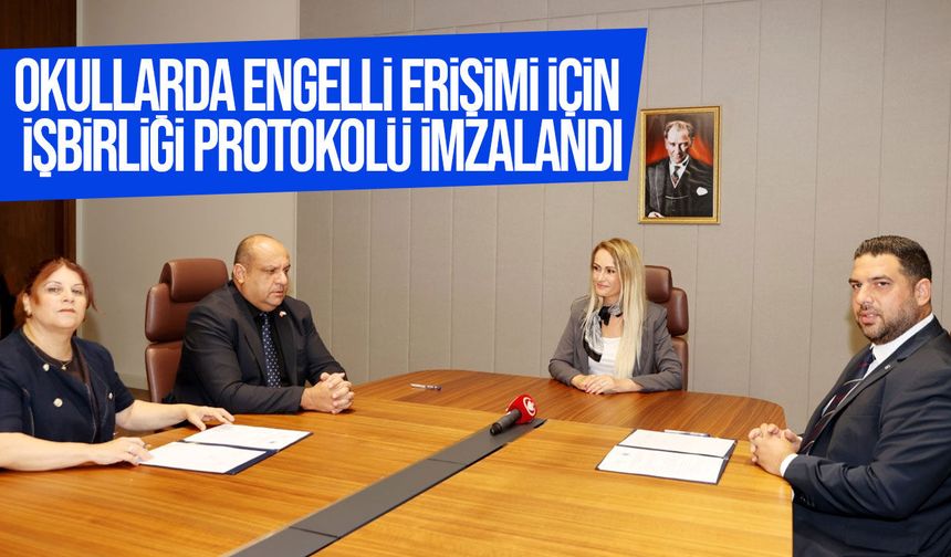 Okullarda engelli erişimi için protokol: İlk etapta 5 okul