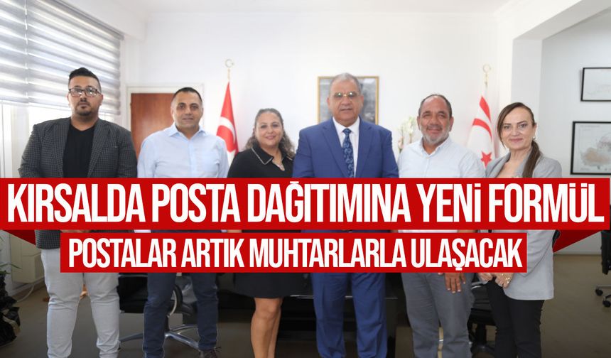 Kırsalda posta dağıtımına muhtar desteği: Yeni protokol hazırlanıyor