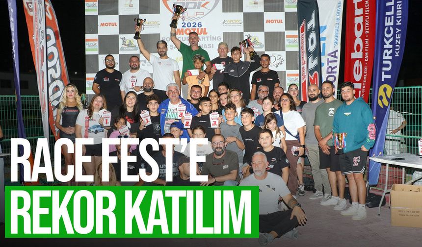 Race Fest’te rekor katılım: Kemal Topçuoğlu günün en hızlısı oldu