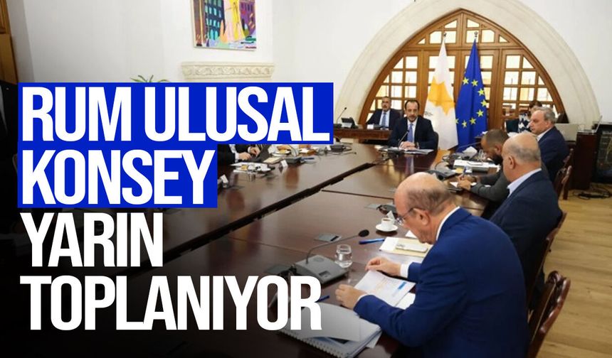 Rum Ulusal Konseyi yarın Kıbrıs gündemiyle toplanıyor