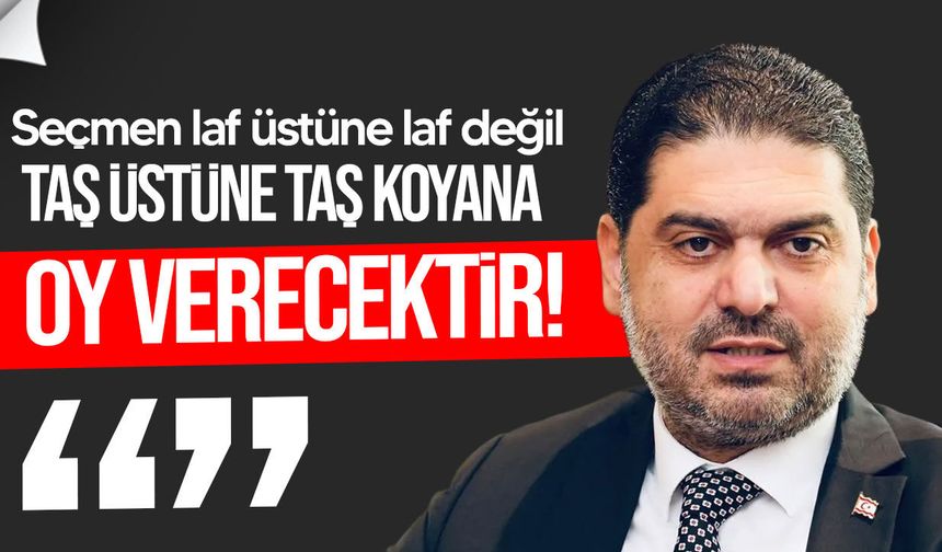 Savaşan’dan barçın’a yanıt: seçmen laf değil, hizmete bakacak