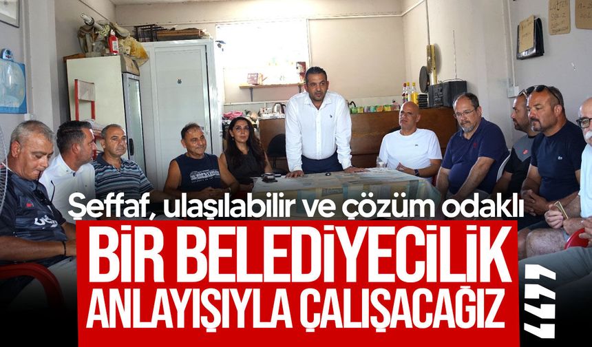 Sermet Nereli Ötüken’de vatandaşlarla bir araya geldi