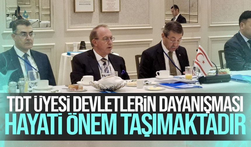 Tahsin Ertuğruloğlu’ndan TDT üyesi ülkelere KKTC için destek çağrısı