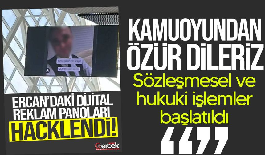 T&T’den Ercan’daki uygunsuz reklam açıklaması: “Kamuoyundan özür dileriz”