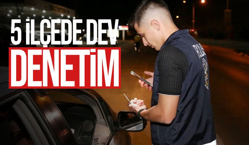 Ülke genelinde dev denetim: 6 bin 306 sürücü kontrol edildi, 1362’si rapor edildi