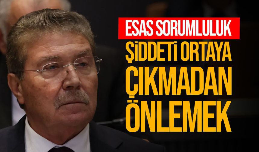 Ünal Üstel: Kadına yönelik şiddete karşı sıfır tolerans