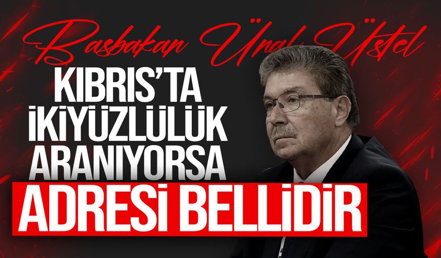 Üstel’den Hristodulidis’e tepki: "Kıbrıs Türk halkı egemendir"