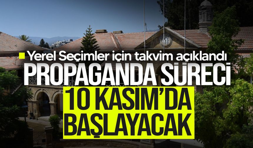YSK seçim takvimini açıkladı: Propaganda 10 Kasım’da başlayacak