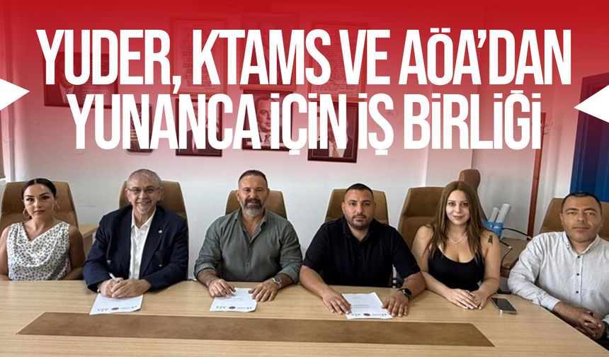 YUDER, KTAMS ve AÖA’dan Yunanca kursları için iş birliği
