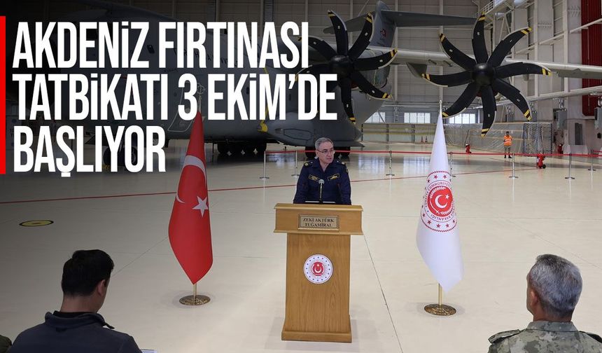 Akdeniz Fırtınası Tatbikatı 3-16 Ekim’de KKTC’de yapılacak