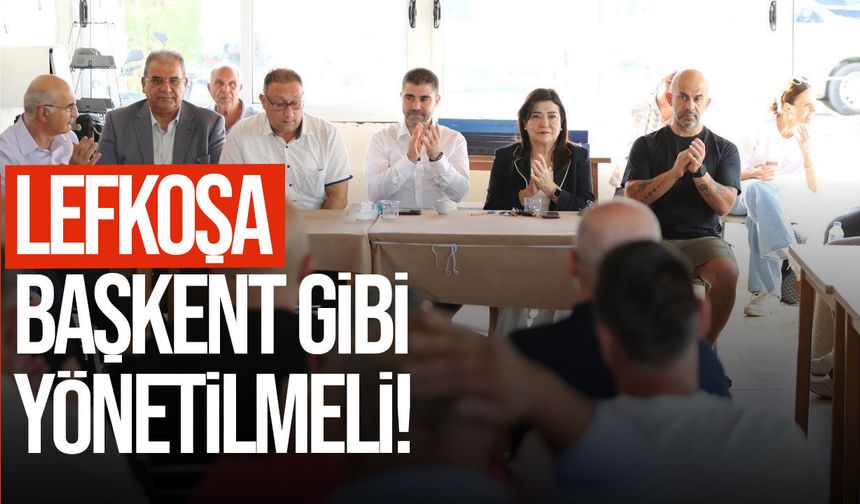 Aktunç: Lefkoşa'da normalleşen sorunlara kalıcı çözümler üreteceğiz