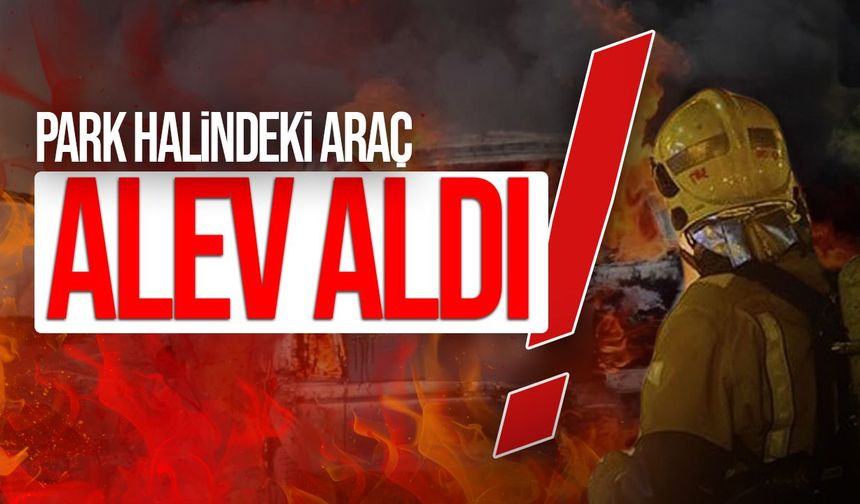 Alayköy araç yangını